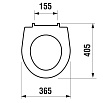 Крышка-сиденье Jika Lyra Plus 9338.0.300.063.1