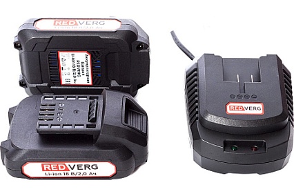 Аккумуляторный ударный бесщеточный шуруповерт Redverg RD-IS18BL/U 6672874