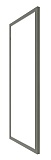 Боковая стенка Timo TSS-900/13C-8 90x200 прозрачное, никель