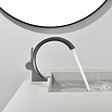 Смеситель для раковины Black&White Gravity GF-7106-GM оружейная сталь