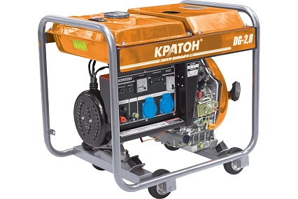 Дизельный генератор Кратон DG-2.8 3 08 02 003
