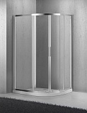 Душевой уголок BelBagno Sela SELA-RH-2-100/80-Ch-Cr 100x80 текстурированный