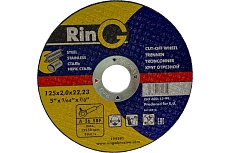 Круг отрезной 125x2.0x22.23 мм, 14А F46 RinG 194591