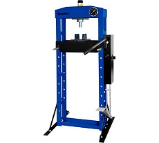 Гидравлический пресс Rossvik 15 т, HJ0822 (SD0822) с педалью, напольный. Цвет синий RAL 5005 HJ0822.5005