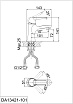 Смеситель для раковины D&K Rhein Ambrosius DA1342141 хром