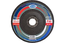 Круг лепестковый универсальный (150х22 мм,  А80, 14А) Tsunami КЛТ1 D96100000015080