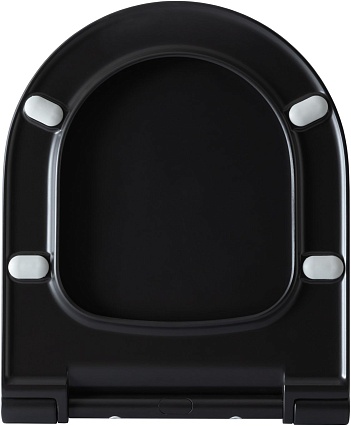 Крышка-сиденье Allen Brau Priority 4.31004.31 с микролифтом, черный матовый