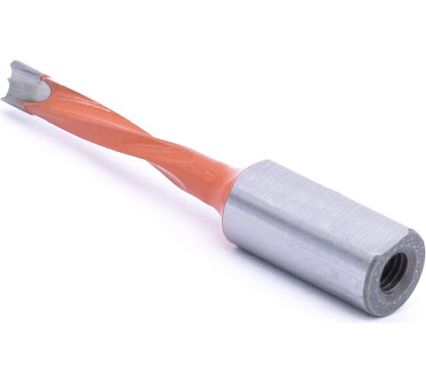 Сверло присадочное усиленное глухое KJ2-A50101L (5х57 мм; хв-к 10 мм; левое вращение) МНОГОФРЕЗ 6638