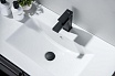 Донный клапан Aquatek AQ6002MB с переливом, Push-open, черный матовый