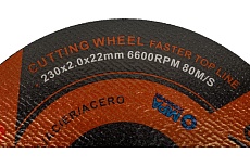 Диск отрезной по металлу Perfomance (10 шт; 230x2x22.2 мм) Orientcraft PE2302022210