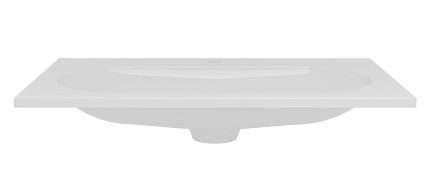 Раковина Vincea VCB-4H800W 80 см гелькоут, белый