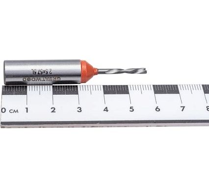 Сверло глухое MONOLIT HW 2.5x57.5 мм, S10x35 мм, LH Greatwood TL00000895