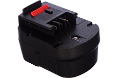 Аккумуляторная батарея для BLACK&DECKER (2 Ач, 12 В, Ni-Cd) Pitatel TSB-018-BD12B-20C