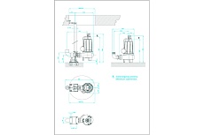 Погружной фекальный насос Dreno Pompe COMPATTA 55 M/G 2000035