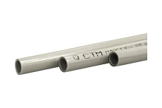 Труба СТМ PERT д/теплого пола DN 16x2,0 ПЛАСТ (бухта 500 м) (сер.) CPER16025-500