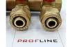 Коллектор для м/п труб 3/4x3/4x16x4 вых с кранами PROFLINE УТ-00036226
