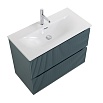 Мебель для ванной BelBagno Uno 80 см Голубой матовый