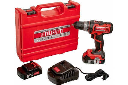 Аккумуляторная дрель-шуруповерт Felisatti ДА-13/18Л3(М) 3840.5.1.10
