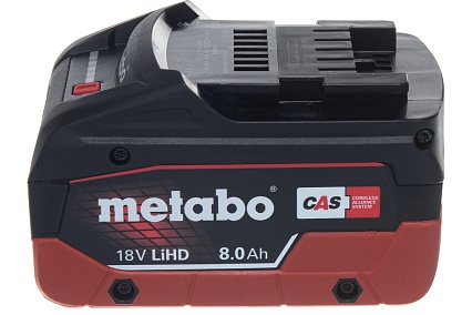 Аккумулятор LiHD 18 В, 8.0 А*ч Metabo 625369000