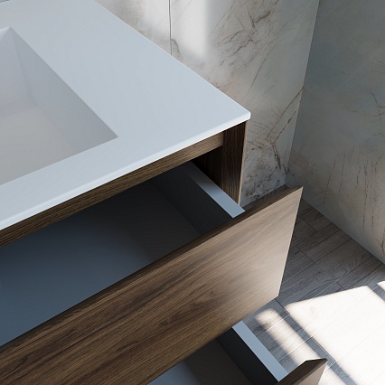 Мебель для ванной Vincea Luka new 80 см C.Oak