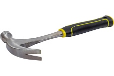 Молоток-гвоздодер Энкор 450 г, с цельнометаллической рукояткой 23023