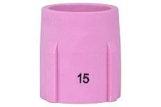 Сопло керамическое TIG Инсвартех 17-18-26 57N BIG для газовой линзы №15, 5 шт IST0192