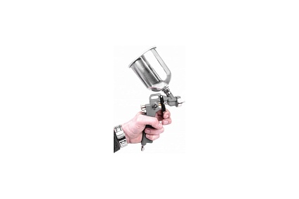 Пневматический краскопульт Intertool HP, форсунка 1.5 мм, бачок 600мл PT-0205
