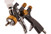 Пневматический краскопульт Intertool LVLP BRONZE, форсунка 1.8 мм, бачок 600 мл PT-0136