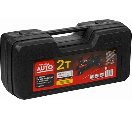 Подкатной домкрат STARTUL Auto 2 т., h min 130 мм, h max 300 мм ST8014-03