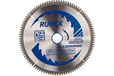 Диск пильный по алюминию (250х32/30 мм; Z100) Runex 553006
