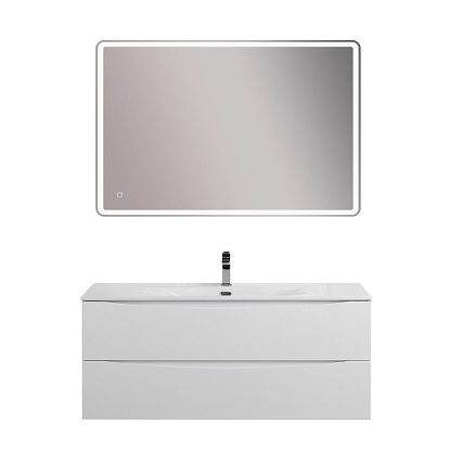 Мебель для ванной BelBagno Marino-Cer-N 120 см Bianco Lucido