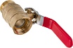 Шаровой кран ProfEco 3/4 ВР-НР, муфтовый, ручка, Ду20, Ру20 11Б27п1 PE-34FML