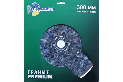 Диск алмазный отрезной сплошной Гранит Premium 300x32 мм TRIO-DIAMOND GP378