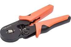 Пресс-клещи для втулочных наконечников Sturm 0.08-10 мм2 квадратный профиль 1021-01-W175