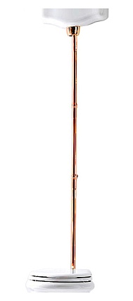 Труба к подвесному бачку Kerasan 757393 высокая, бронза
