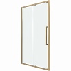 Душевая дверь Grossman Cosmo 130x195 прозрачное, золото сатин 100.K33.02.130.32.00