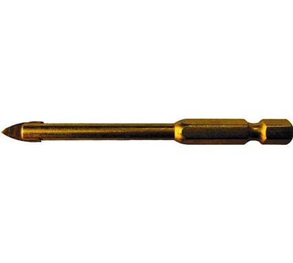 Сверло по кафелю и стеклу (8 мм; шестигранный хвостовик) EКТО DS-109-0800-0075