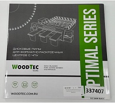 Пила дисковая для пильных центров 355x4.4/3.2x65 мм, Z72, трапеция Woodtec ВИ 337407