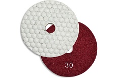 Круг алмазный гибкий шлифовальный АГШК BALL (100x2 мм; Р30) TECH-NICK 128.120.6733