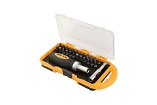 Реверсивная отвертка с набором бит TOLSEN 26 предметов Cr-V 20034