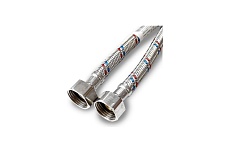 Подводка для воды с нержавеющим оплетением Damento 1/2 г/г, 250 см 8487