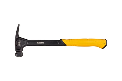 Одноэлементный молоток с прямым гвоздодёром DeWalt 624 г DWHT51005-0