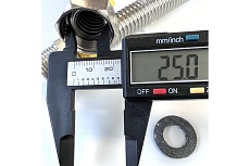 Сильфон для газа в оплетке ПВХ 3/4&quot;, 1.2 м, ВР/НР Профитт 4829794