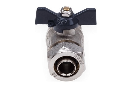 Шаровой кран для МП труб Aqualink вн 1/2x16 B бабочка 874