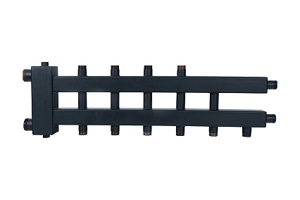 Коллектор дублер с гидроразделителем Rommer на 3+2+1 контура RDG-0018-024036 RG008U48TCBFLD