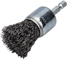 Кордщетка чашечная для дрели 25 мм HSS жесткая KWB 608033