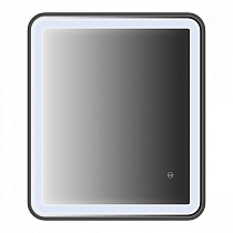 Зеркало Iddis Cloud 60 см с подогревом, черный матовый