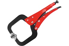 Шарнирная струбцина с-образная плоская Ceta Form 100 мм E55P-300-2