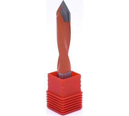 Сверло присадочное монолитное сквозное ZY-V110206L (10х70 мм; хв-к 10 мм; левое вращение) МНОГОФРЕЗ 6583