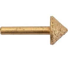 Фреза алмазная V-образная шлифовальная (20х40 мм; хв-к 6 мм) DMV62090 DJTOL 1313